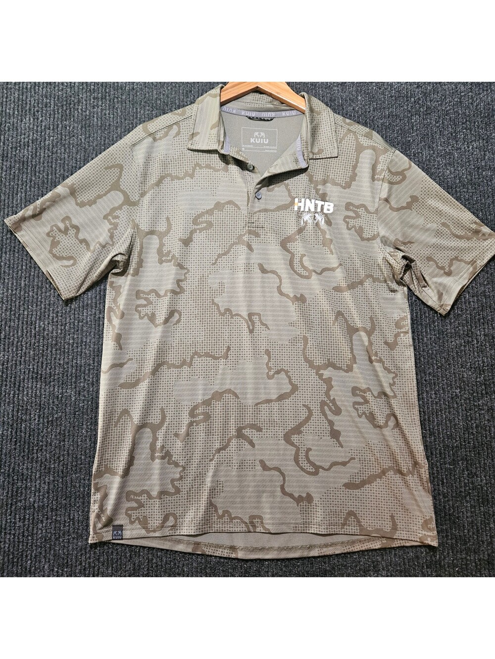 KUIU Performance Polo Mens M Camo Short Sleeve